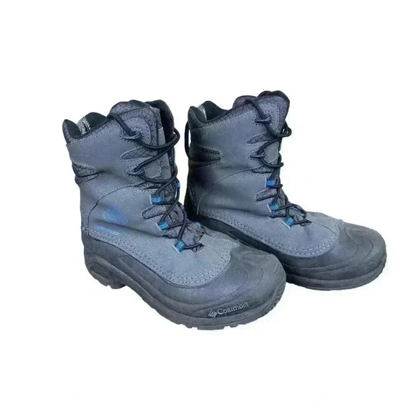 Columbia Boots Men’s 6 Arctic Trip Omni Heat 200g Waterproof Gray Snow Winter - Picture 1 of 13